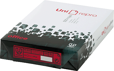 Uni-Repro Office A4 80 g. Caja 5 paquetes
