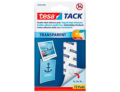 Sobre 72 puntos adhesivos doble cara Tesa Tack