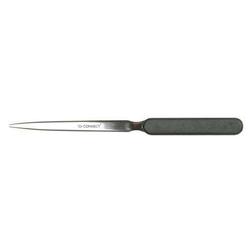 Abrecartas con mango de plástico negro de 19 cm Abrecartas con mango de plástico negro de 19 cm