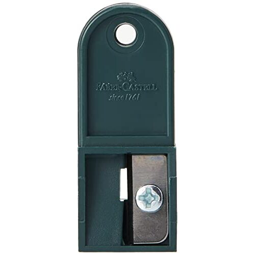 Afilaminas Faber-Castell 184100, color verde oscuro Afilaminas Faber-Castell 184100, color verde oscuro