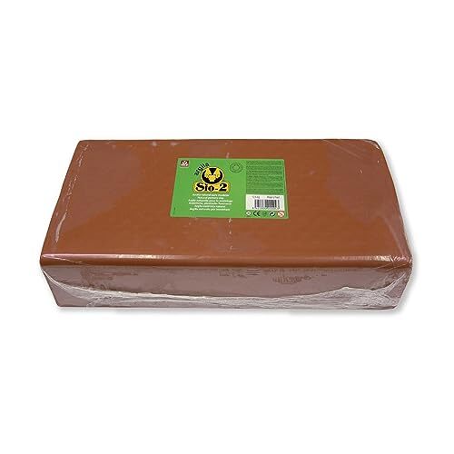 Arcilla roja para modelar, paquete 12.5 kg - Sio-2 Arcilla roja para modelar, paquete 12.5 kg - Sio-2
