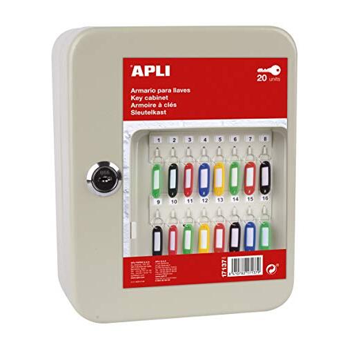 Armario metálico para 20 llaves - APLI 17137 Armario metálico para 20 llaves - APLI 17137
