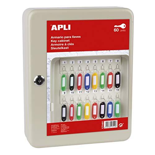 Armario metálico para 60 llaves - APLI 17141 Armario metálico para 60 llaves - APLI 17141