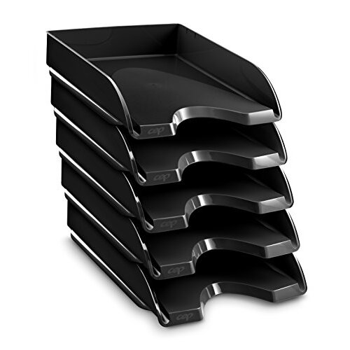 Pack 10 bandejas compactas, color negro - Cep Pro Pack 10 bandejas compactas, color negro - Cep Pro