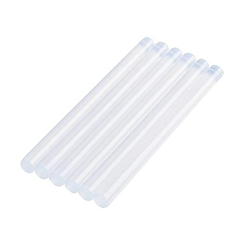 Caja 50 barras de cola termofusible de ø 7 mm y 100 mm de largo - Liderpapel Caja 50 barras de cola termofusible de ø 7 mm y 100 mm de largo - Liderpapel
