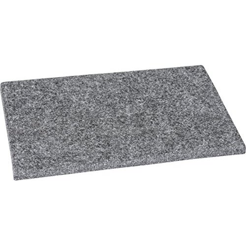 Base de fieltro para picado, gris, 125×180 mm, 10 mm de grosor - Heyda