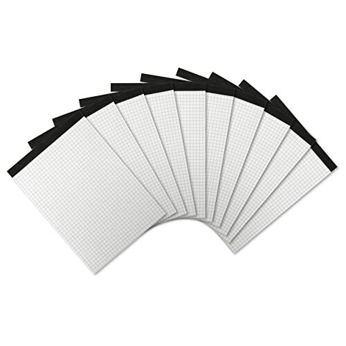 Pack 10 bloc de notas sin tapa A5, 50 h. microperforadas Pack 10 bloc de notas sin tapa A5, 50 h. microperforadas
