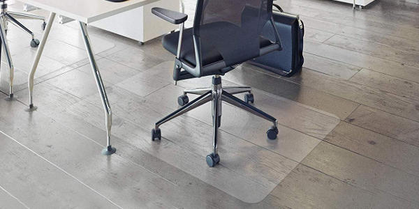 Alfombra protectora suelos de ruedas de sillas oficina