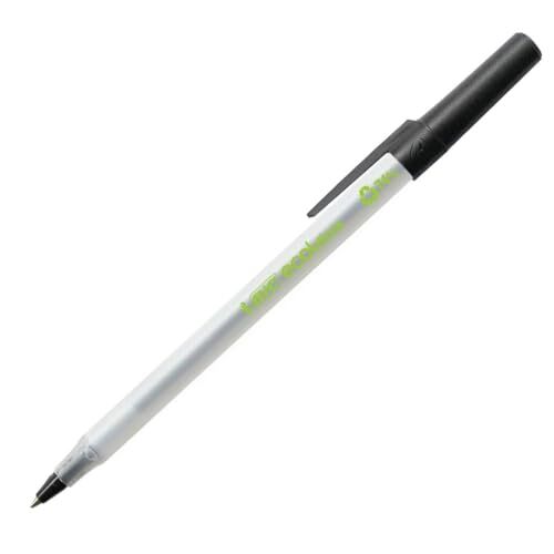 Bolígrafos BIC Round Stic ECOlutions, tinta negra, trazo 1 mm - Caja 60 unidades Bolígrafos BIC Round Stic ECOlutions, tinta negra, trazo 1 mm - Caja 60 unidades