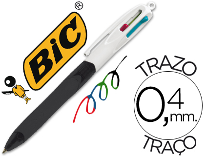 Bic Multicolor, bolígrafo antideslizante