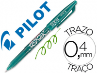 Bolígrafo borrable Pilot Frixion verde