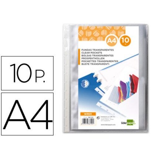 Pack 10 fundas adicionales para carpeta de fundas móviles Pack 10 fundas adicionales para carpeta de fundas móviles