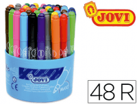 Bote 48 rotuladores escolares Jovi Maxi