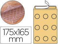 Caja 100 bolsas de burbuja Nº 21 de 175x165 mm