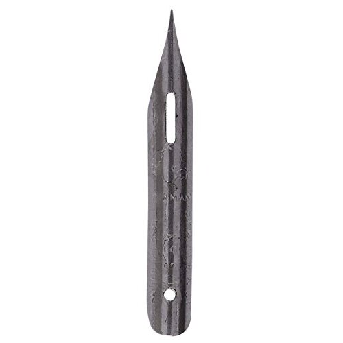 Brause - Caja 50 plumillas de dibujo brause, color acero, para escritura y dibujo Brause - Caja 50 plumillas de dibujo brause, color acero, para escritura y dibujo