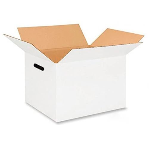 Caja blanca gruesa con asas, 45 × 28 cm - Q-Connect Caja blanca gruesa con asas, 45 × 28 cm - Q-Connect