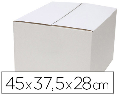 Caja Cartón Blanca Grande 60x40x20 – PACKEA Envases y Embalajes