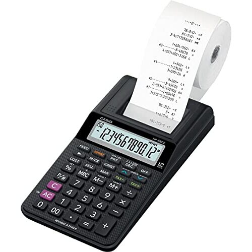 Casio HR-8RCE - Calculadora pequeña con rollo de papel, memoria, margen comercial, impuestos Casio HR-8RCE - Calculadora pequeña con rollo de papel, memoria, margen comercial, impuestos