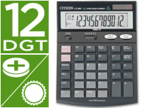 Calculadora Citizen-CT666 12 dígitos