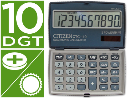 Calculadora financiera Citizen CTC-110