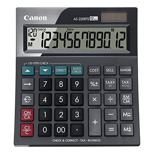 Calculadora de sobremesa Canon AS-220RTS