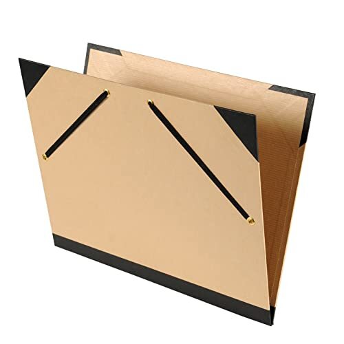 Canson Tendence - Carpeta de dibujo con gomas 32 × 45 cm, color marrón kraft Canson Tendence - Carpeta de dibujo con gomas 32 × 45 cm, color marrón kraft