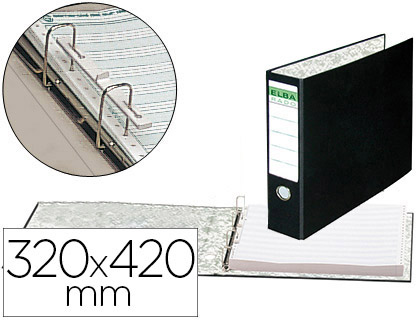 Carpeta papel continuo Elba para listados de 15 pulgadas (380 mm)