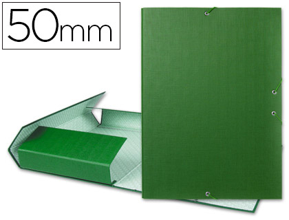 carpeta de proyectos 5 cm, verde