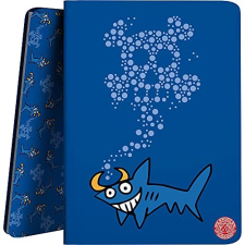 Carpetas 30 fundas transparentes A4 - Grafoplás Colección Katuki Saguyaki -  Shark