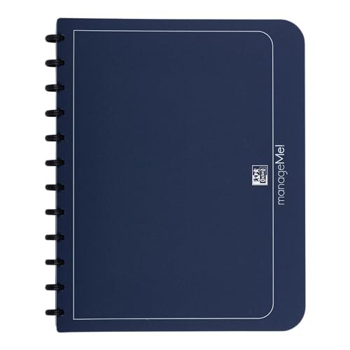 Oxford - Carpeta con fundas intercambiables A4+, 25 fundas. Color azul