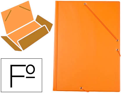 Carpetas cartón y PVC folio con gomas