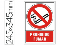 Cartel «Prohibido fumar»