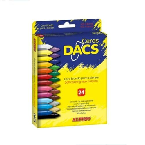 Dacs - 24 ceras blandas para colorear Dacs - 24 ceras blandas para colorear