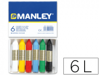 Ceras Manley 106 6 colores