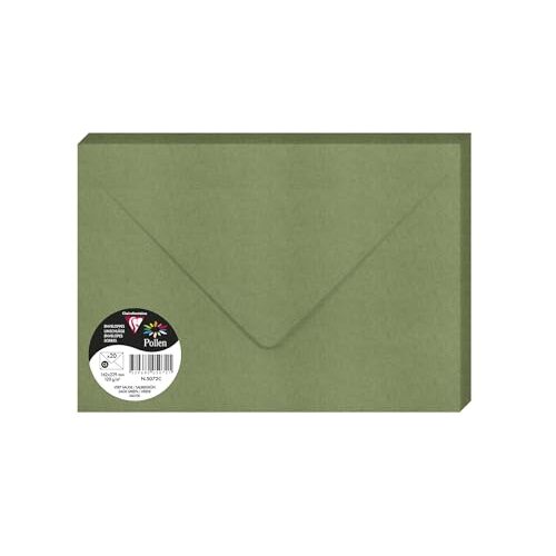 Clairefontaine Pollen - Sobres C5 de colores, 162×229 mm, 120 g, para invitaciones y eventos Clairefontaine Pollen - Sobres C5 de colores, 162×229 mm, 120 g, para invitaciones y eventos