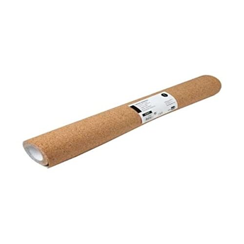 Rollo de corcho autoadhesivo, 45 cm × 1 m, 1 mm de grosor Rollo de corcho autoadhesivo, 45 cm × 1 m, 1 mm de grosor