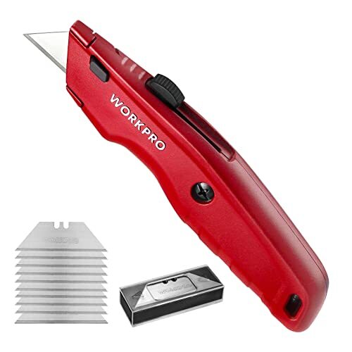 Cortador cutér 100% metálico retráctil Cortador cutér 100% metálico retráctil