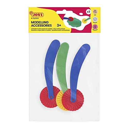 Jovi - Juego de cortadores y marcadores para manualidades, 3 unidades Jovi - Juego de cortadores y marcadores para manualidades, 3 unidades