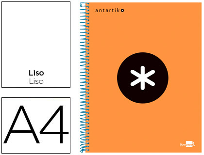 Cuadernos Antartik con cuatro taladros A4