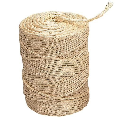 Cuerda sisal de 3 cabos, rollo de 0.5 kg - Liderpapel Cuerda sisal de 3 cabos, rollo de 0.5 kg - Liderpapel