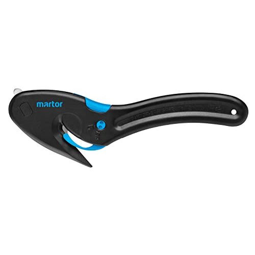 Martor Secumax Easysafe - Cortador de film de embalaje con cuchilla oculta, para uso en almacenes y logística Martor Secumax Easysafe - Cortador de film de embalaje con cuchilla oculta, para uso en almacenes y logística