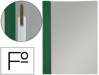 Dossier con fástener folio Esselte verde