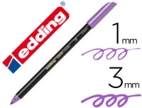 Rotulador Edding 1200 violeta metálico