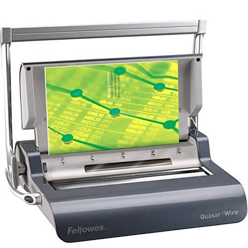 Fellowes Quasar Wire - Encuadernadora manual para canutillo de metal tipo Wire-O Fellowes Quasar Wire - Encuadernadora manual para canutillo de metal tipo Wire-O
