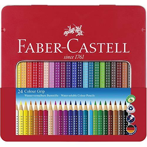 Estuche metálico lápices acuarelables Faber-Castell Estuche metálico lápices acuarelables Faber-Castell