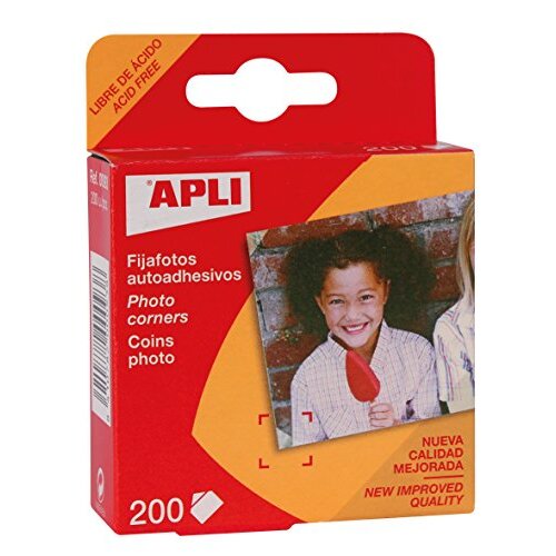 Apli - Fijafotos autoadhesivos libres de ácido Apli - Fijafotos autoadhesivos libres de ácido