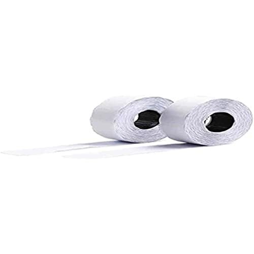 Avery - 10 rollos etiquetas precios blancas de 26×12 mm con adhesivo permanente, 15 000 etiquetas en total Avery - 10 rollos etiquetas precios blancas de 26×12 mm con adhesivo permanente, 15 000 etiquetas en total