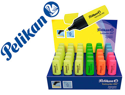 Expositor de 36 rotuladores Pelikan fluorescentes