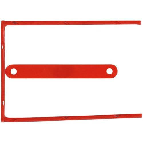 Q-Connect DClips - Caja 100 fásteners de plástico rojos Q-Connect DClips - Caja 100 fásteners de plástico rojos