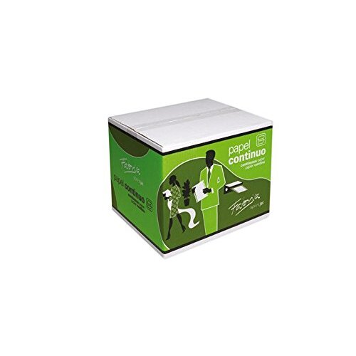 Fabrisa - Caja de 2500 hojas de papel continuo 240×12" Fabrisa - Caja de 2500 hojas de papel continuo 240×12"